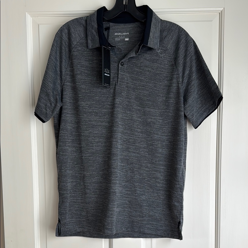 NWT Bauer Men’s Golf Shirt, Small